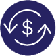 dollar cycle icon