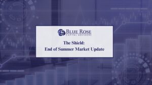 Blog banner with blue financial elements