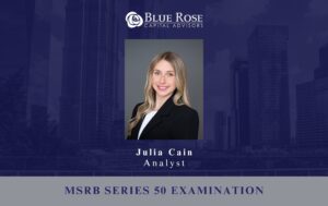 Employee spotlight: Julia Cain - Series 50 Exam Pass